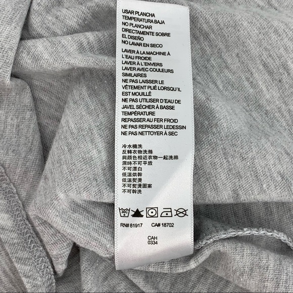 2/$25 Converse Girl's Peralescent Lenticular Pink & Grey Sleeveless Tee, Medium - Picture 10 of 11